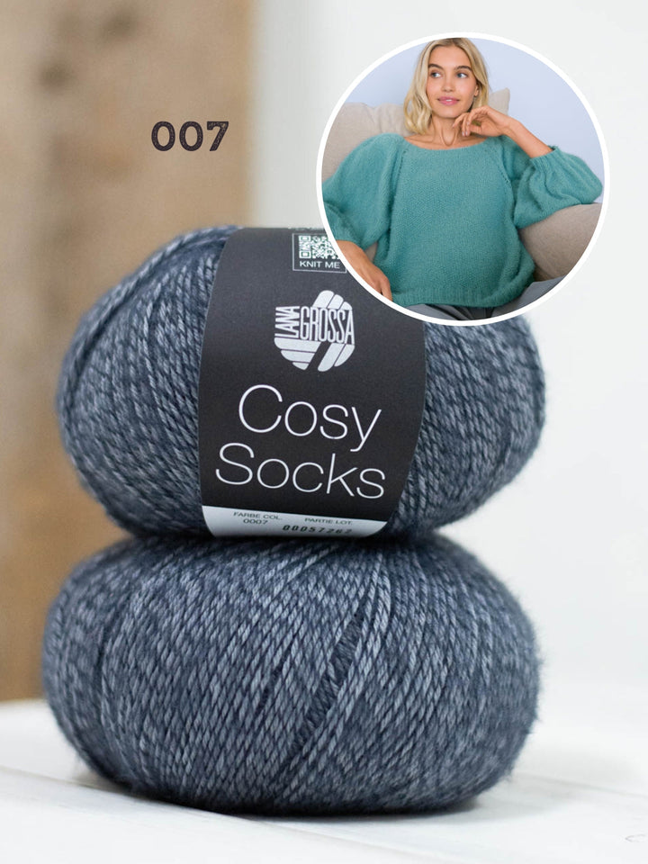 Breipakket Cosy Socks trui kleur 007