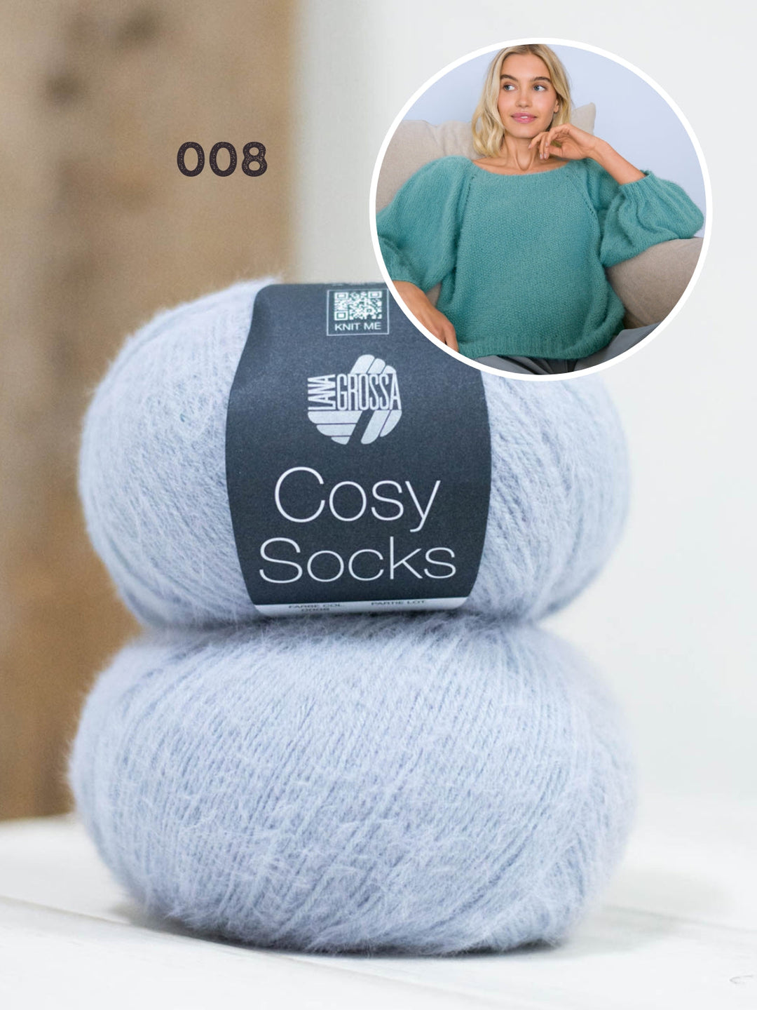 Breipakket Cosy Socks trui kleur 008