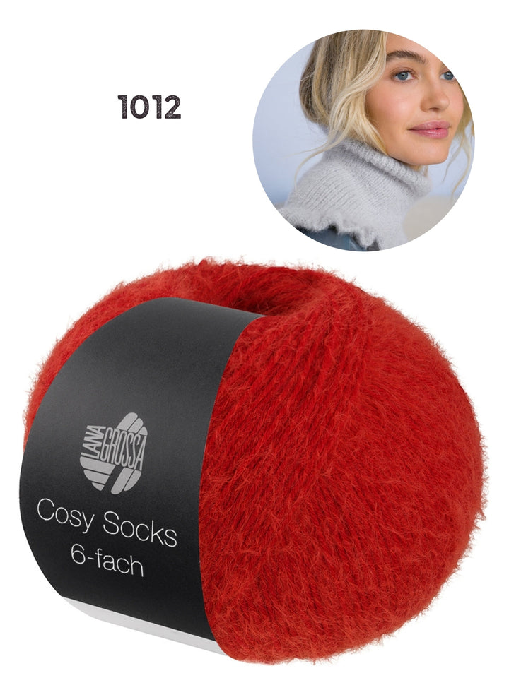 Breipakket Cosy Socks 6-fach col kleur 1012