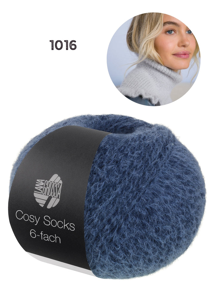 Breipakket Cosy Socks 6-fach col kleur 1016