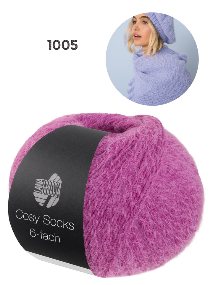 Breipakket Cosy Socks 6-fach kleur 1005