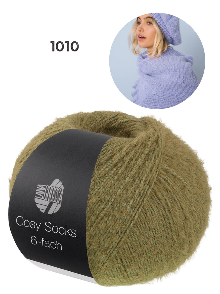 Breipakket Cosy Socks 6-fach kleur 1010