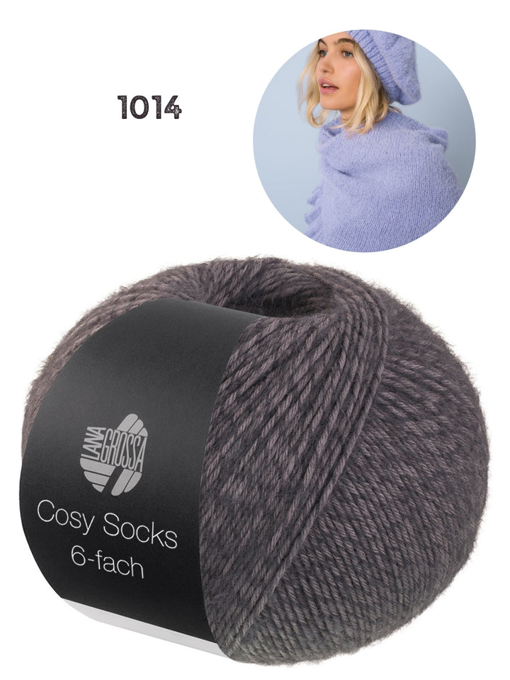 Breipakket Cosy Socks 6-fach kleur 1014