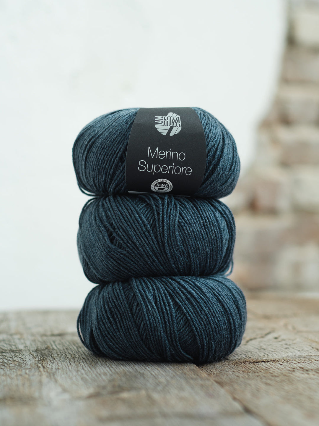 Merino Superiore 022 Jeansblau