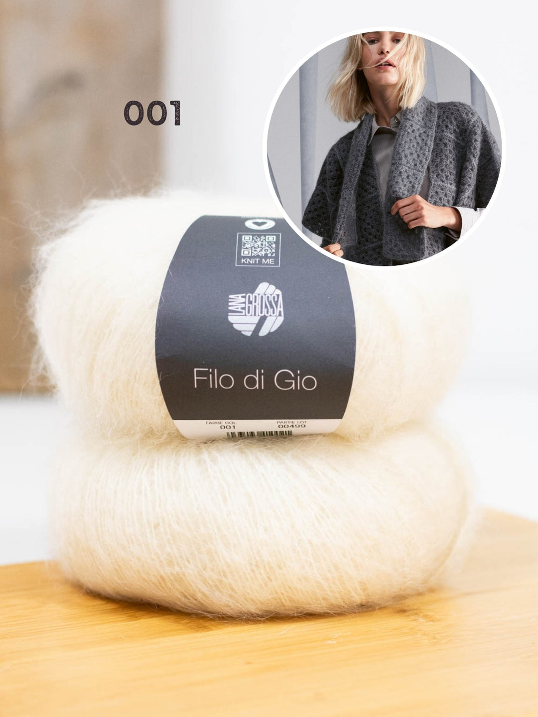 Häkelpaket Filo di Gio Granny-Weste