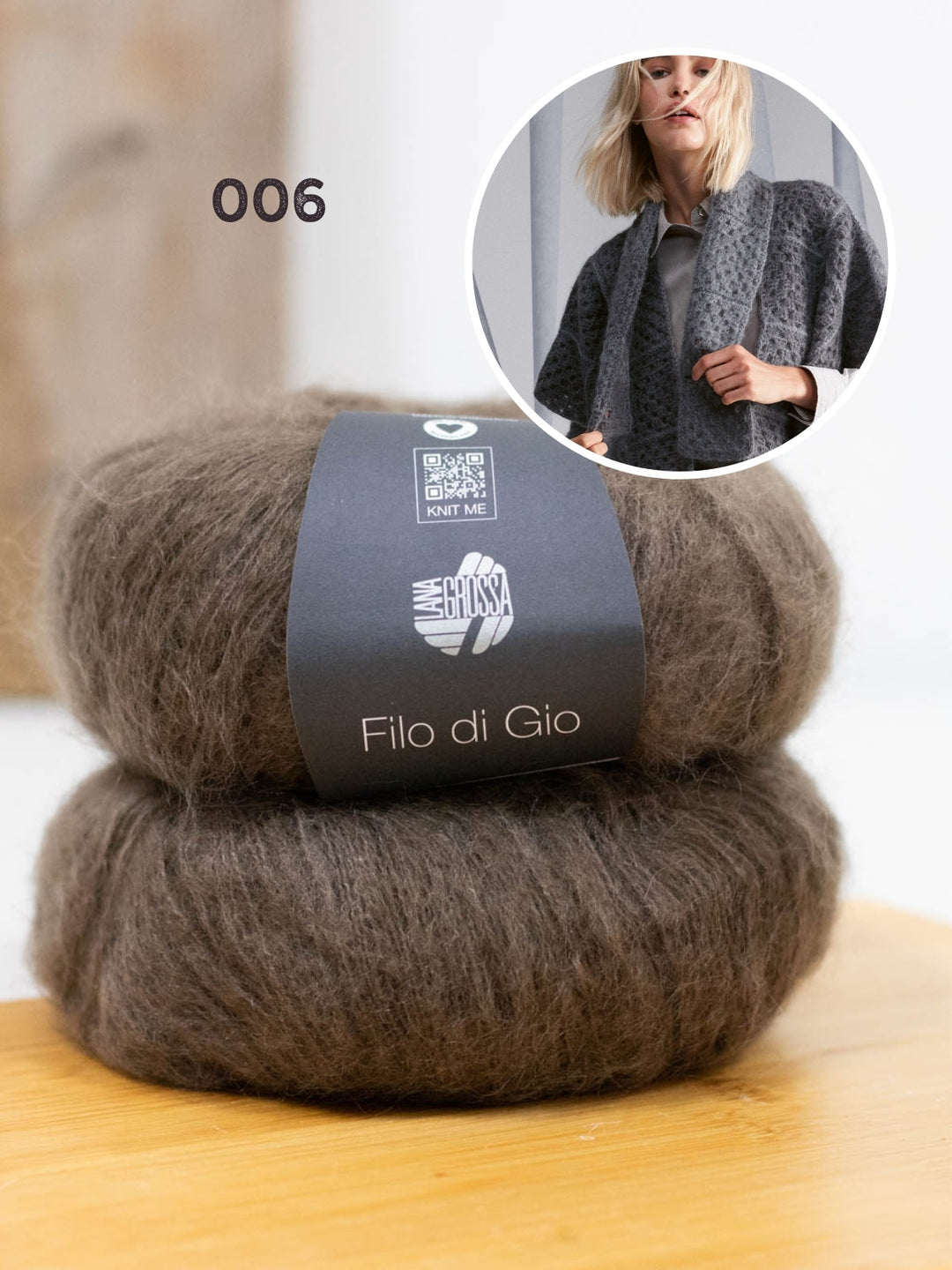 Häkelpaket Filo di Gio Granny-Weste