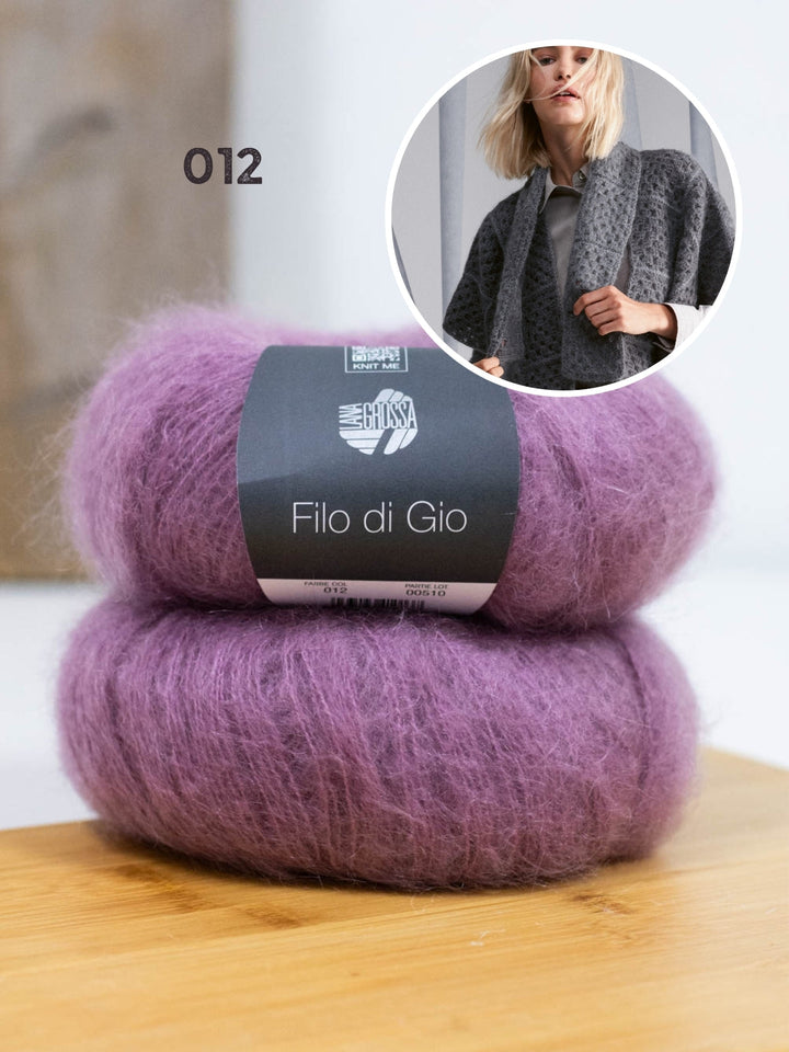 Häkelpaket Filo di Gio Granny-Weste