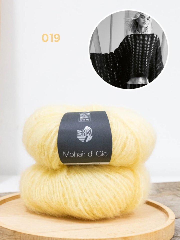 Häkelpaket Mohair di Gio Poncho