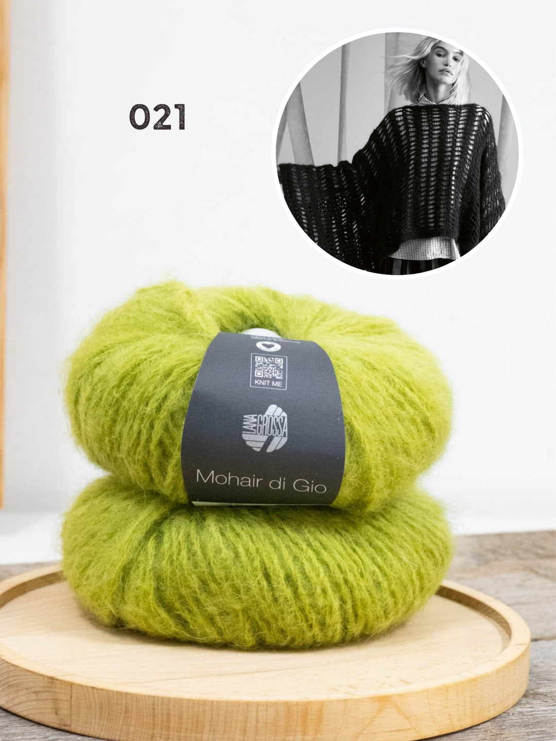 Häkelpaket Mohair di Gio Poncho