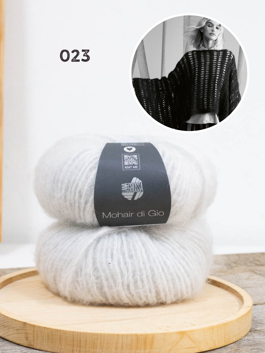 Häkelpaket Mohair di Gio Poncho