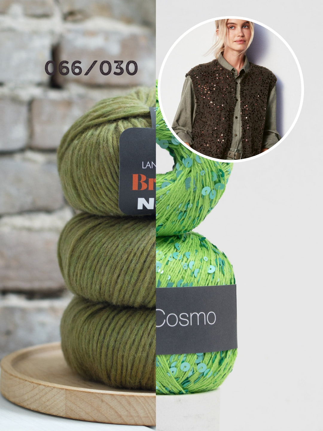 Strickpaket Brigitte No. 2 Cosmo Pullunder