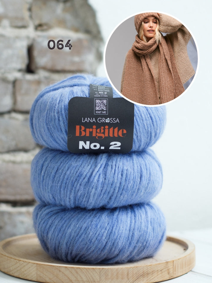 Strickpaket Brigitte No. 2 Mütze