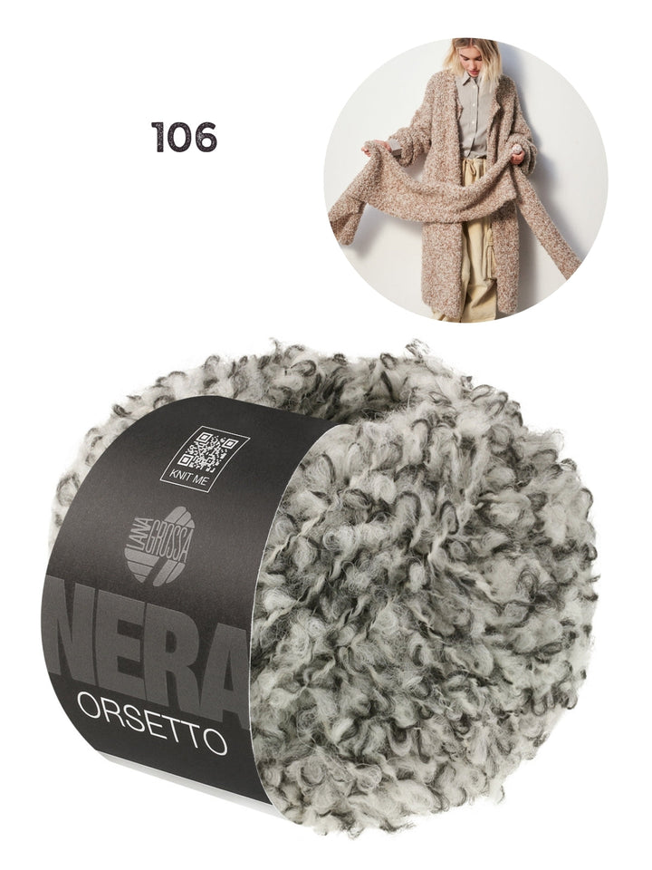 Strickpaket Orsetto breiter Schal