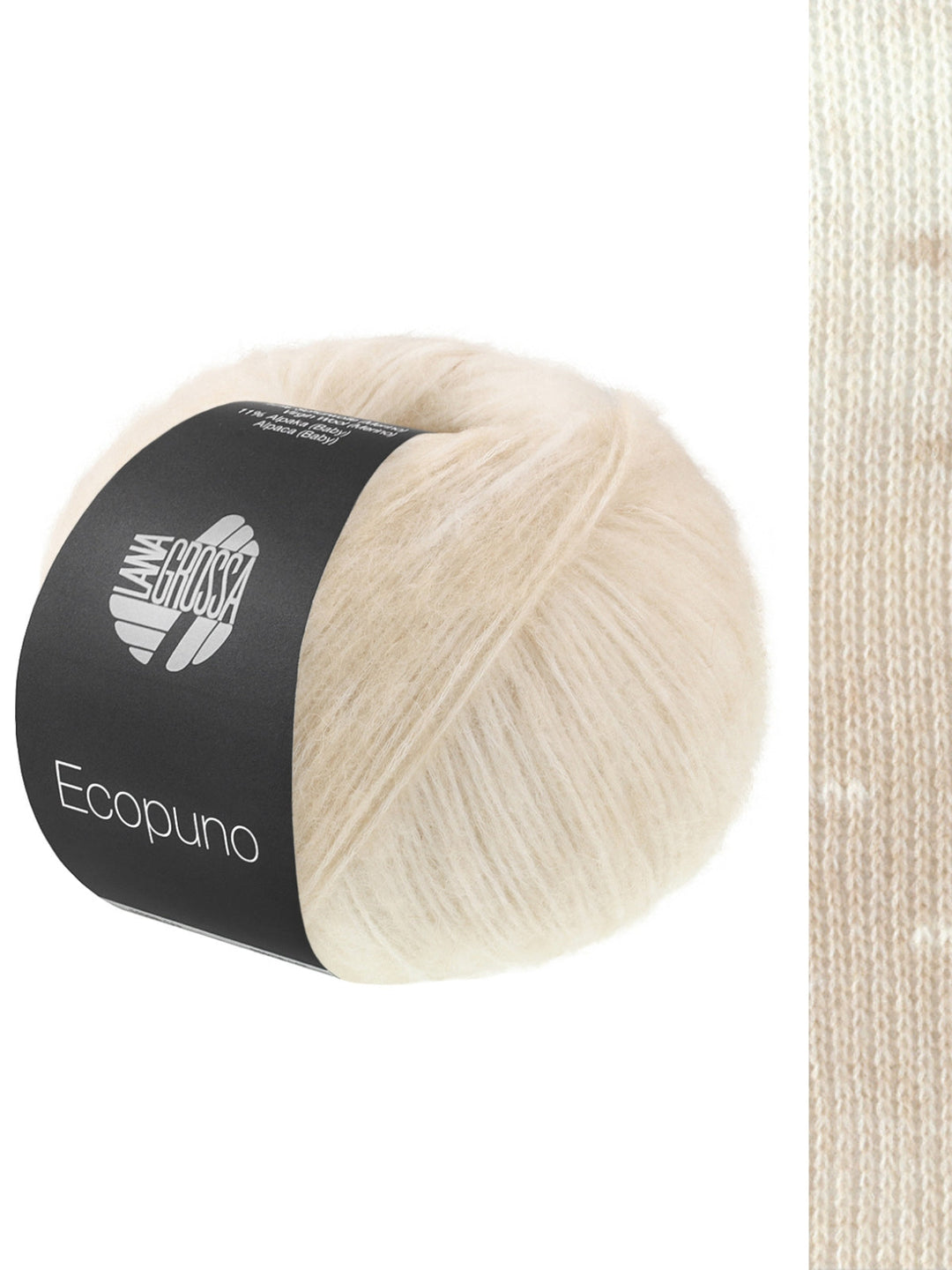 Ecopuno Sfumato 701 Rohweiß/Beige