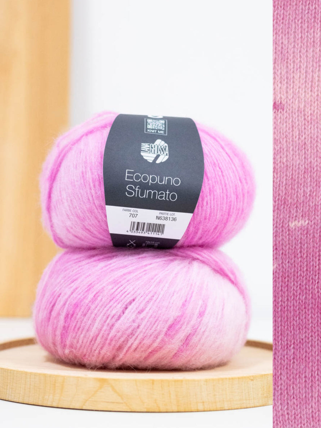 Ecopuno Sfumato 707 Pink/Rosa