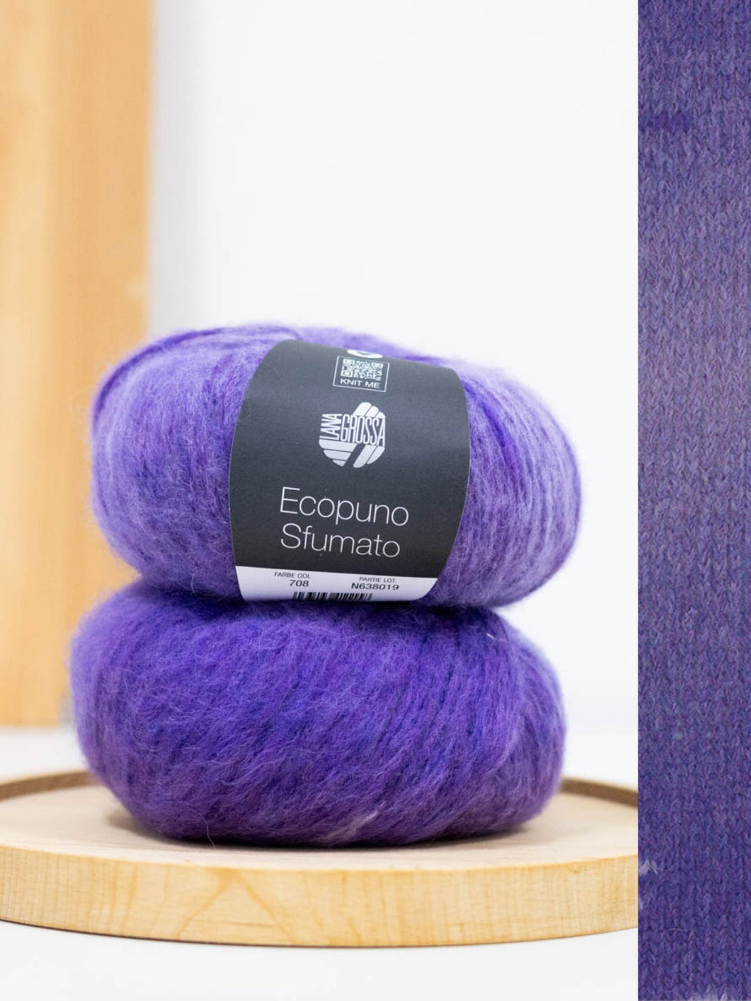Ecopuno Sfumato 708 Blauviolett/Lila