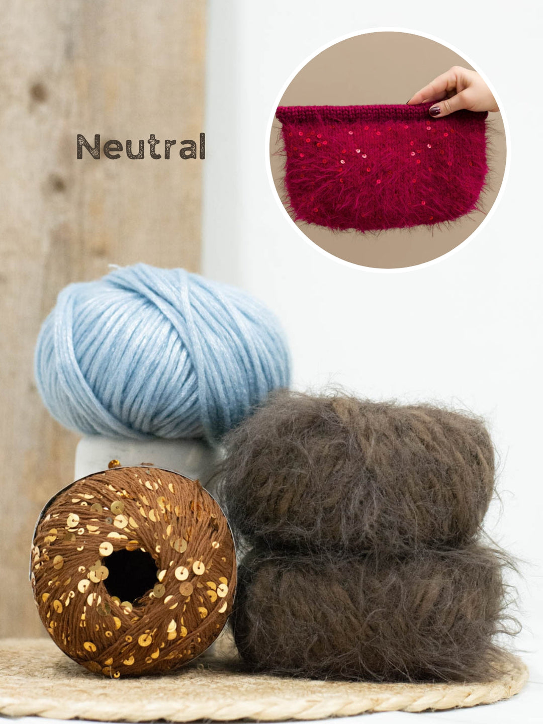 Strick- und Häkelpaket Basta Cosmo Handtasche