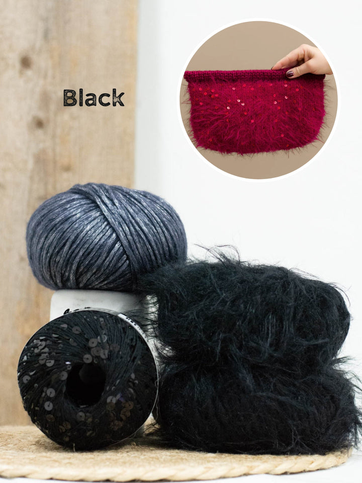 Strick- und Häkelpaket Basta Cosmo Handtasche