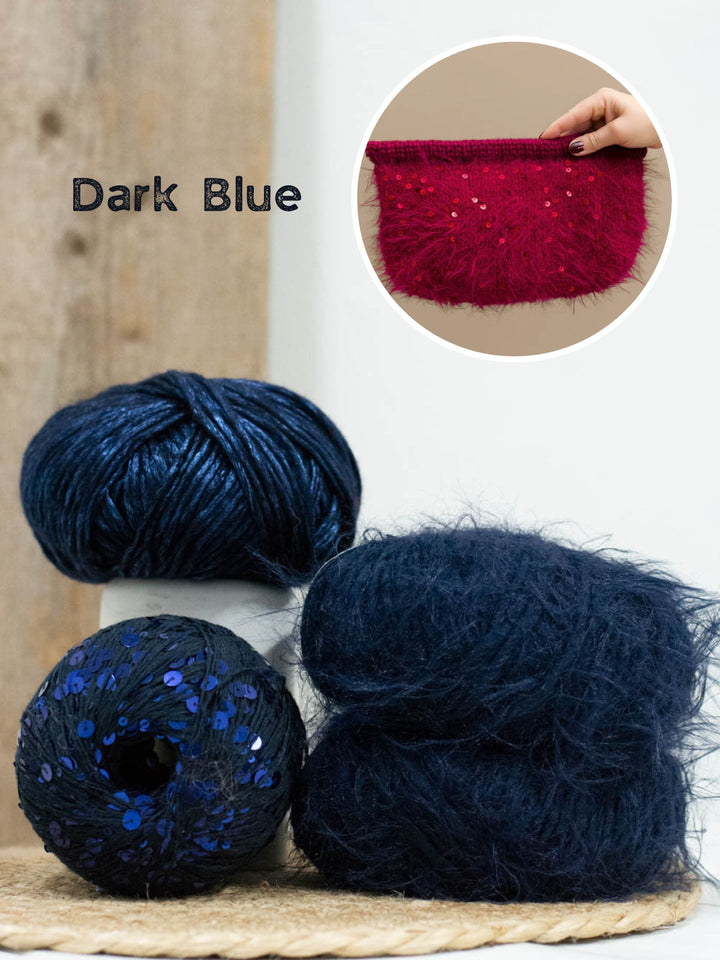 Strick- und Häkelpaket Basta Cosmo Handtasche