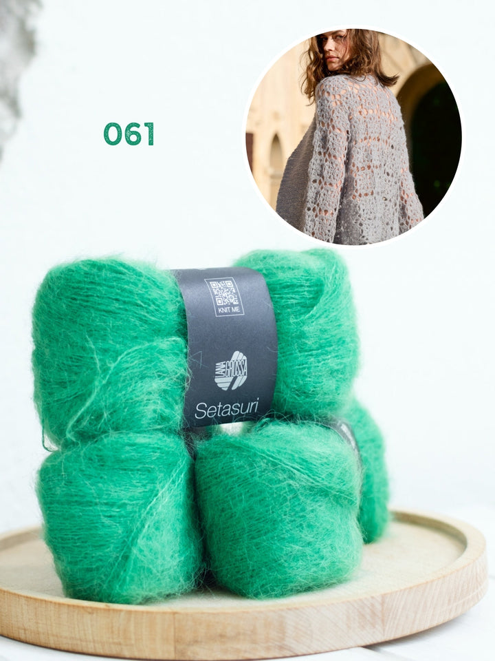 Häkelpaket Setasuri Granny Jacke