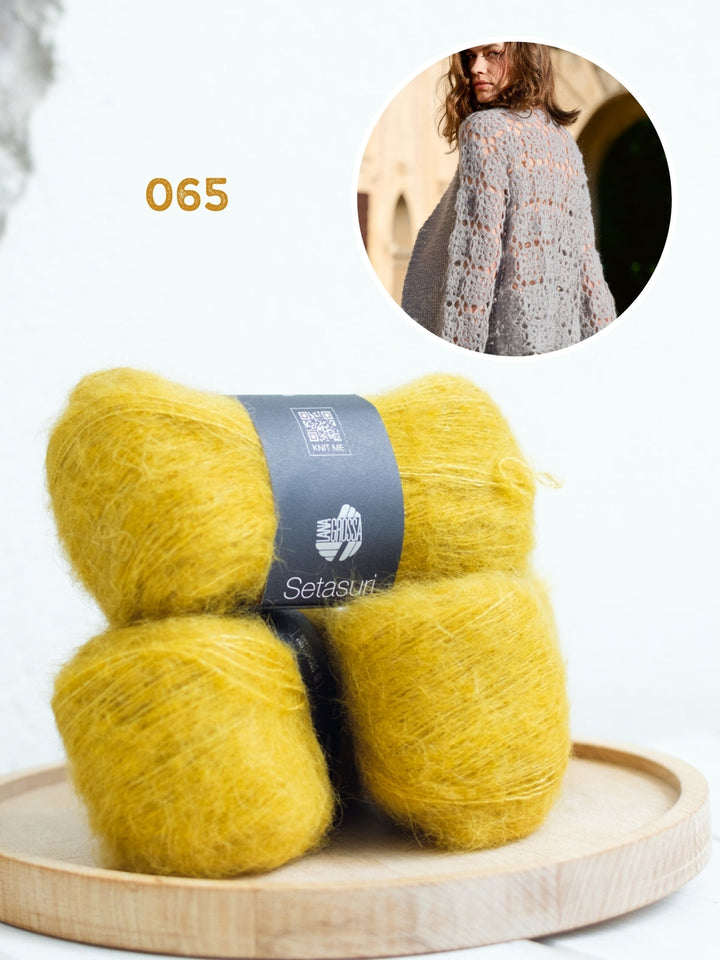 Häkelpaket Setasuri Granny Jacke