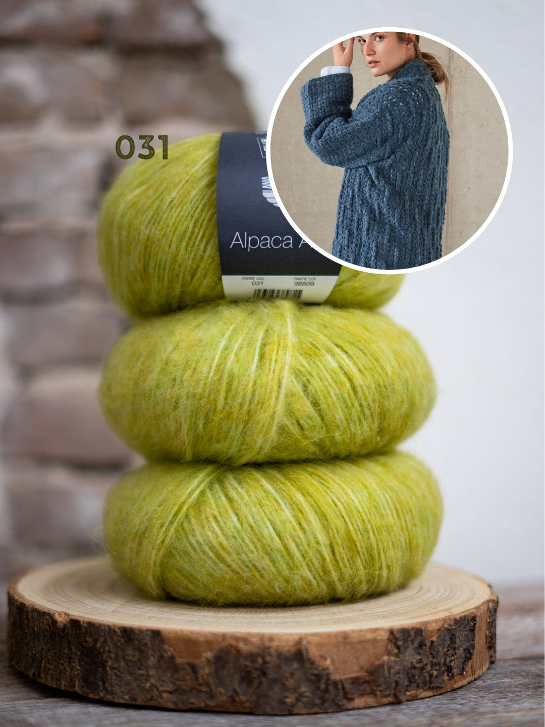 Häkelpaket Alpaca Air II Jacke