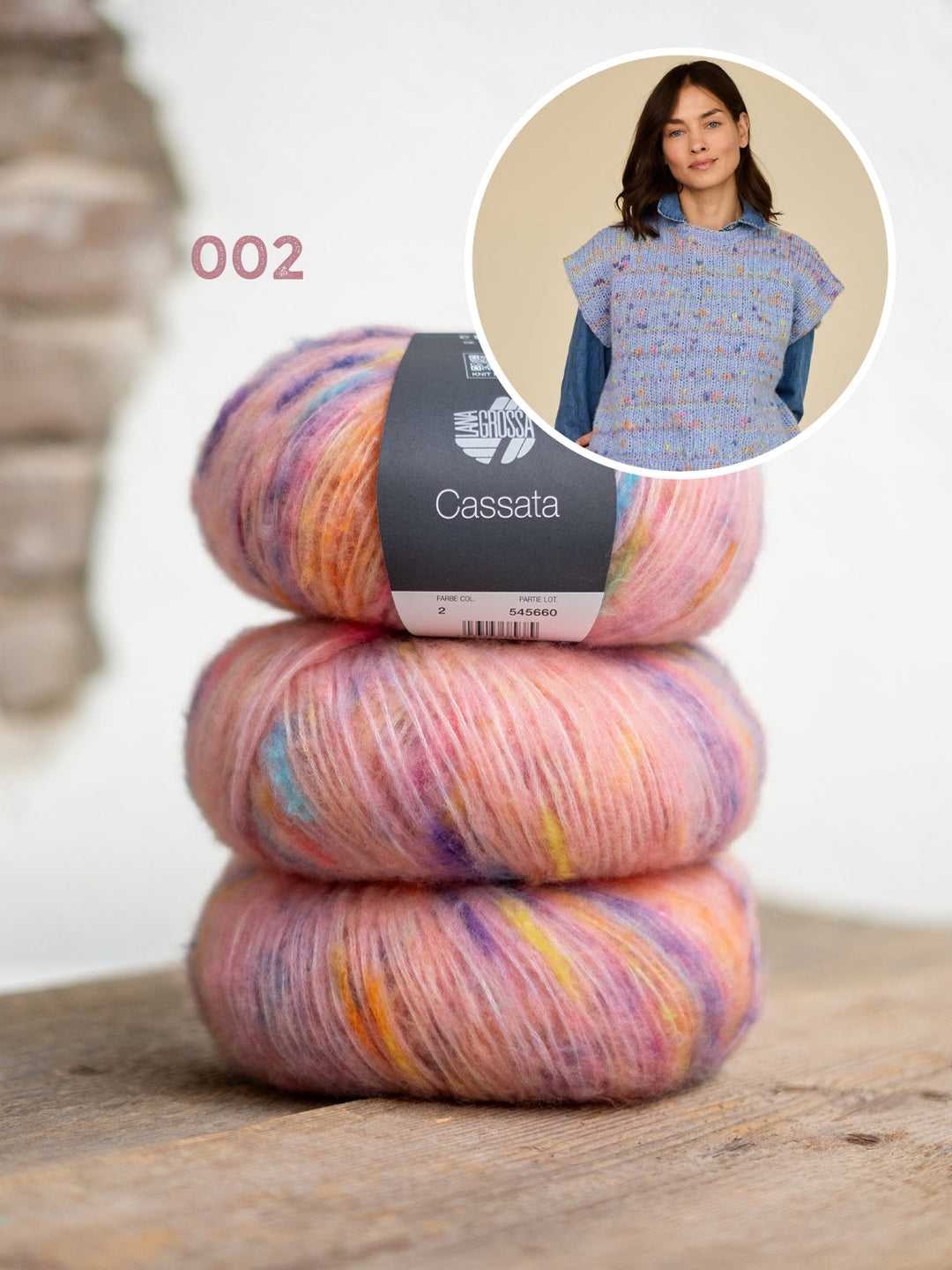 Strickpaket Cassata Pullunder