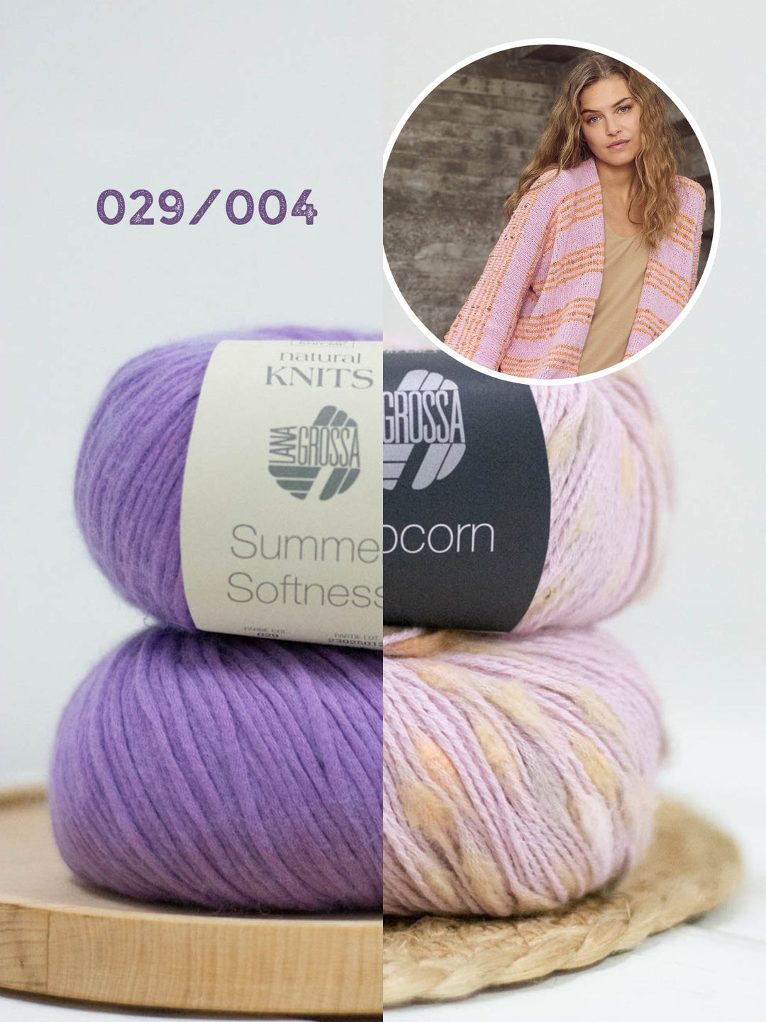 Strickpaket Summer Softness Popcorn Kimono
