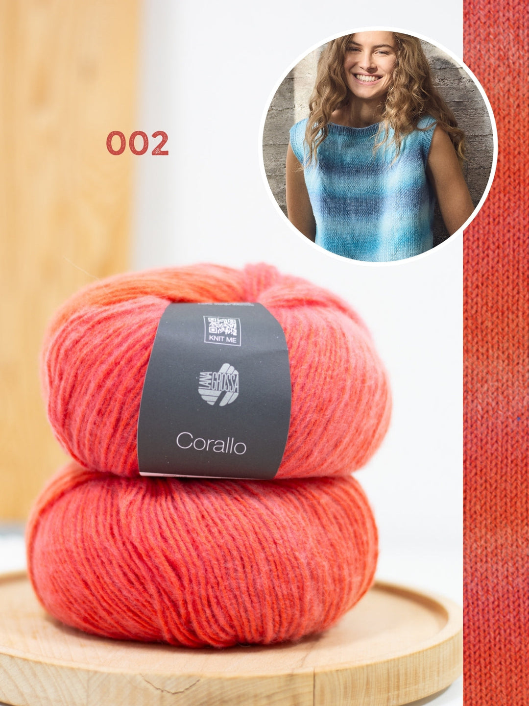 Strickpaket Corallo Pullunder