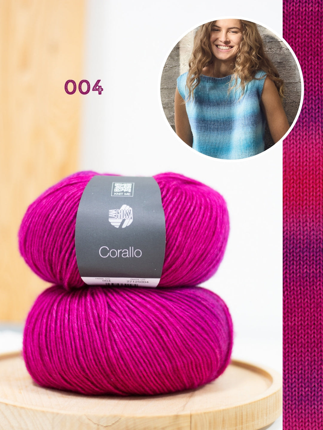 Strickpaket Corallo Pullunder