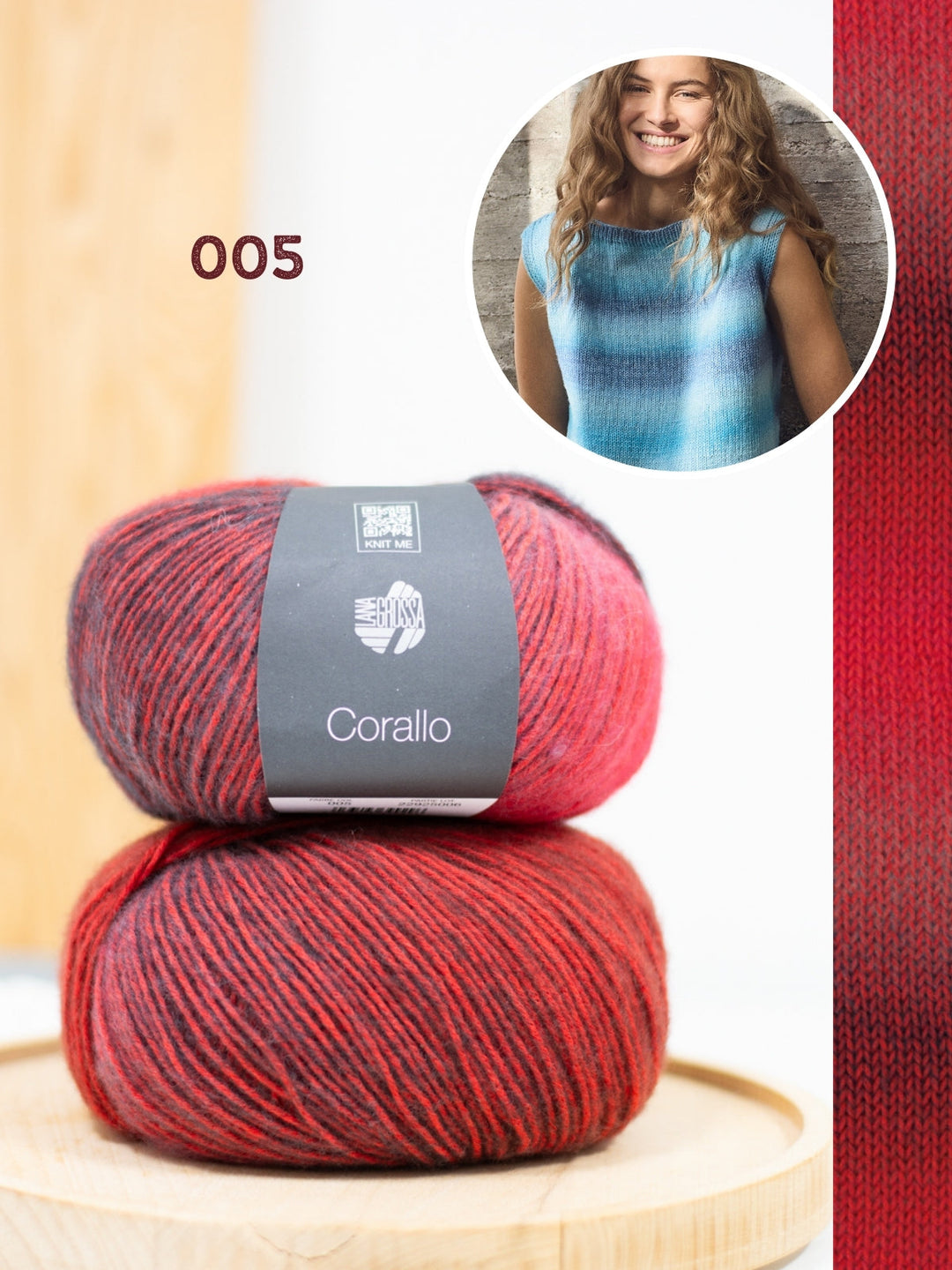 Strickpaket Corallo Pullunder