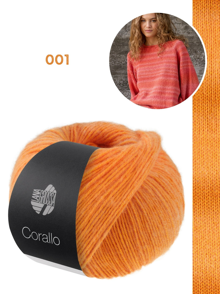 Strickpaket Corallo Pullover