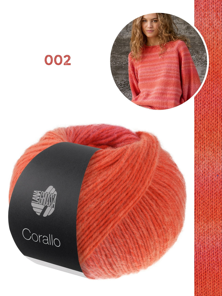 Strickpaket Corallo Pullover