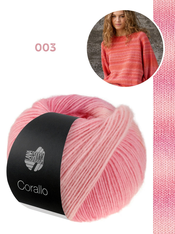 Strickpaket Corallo Pullover