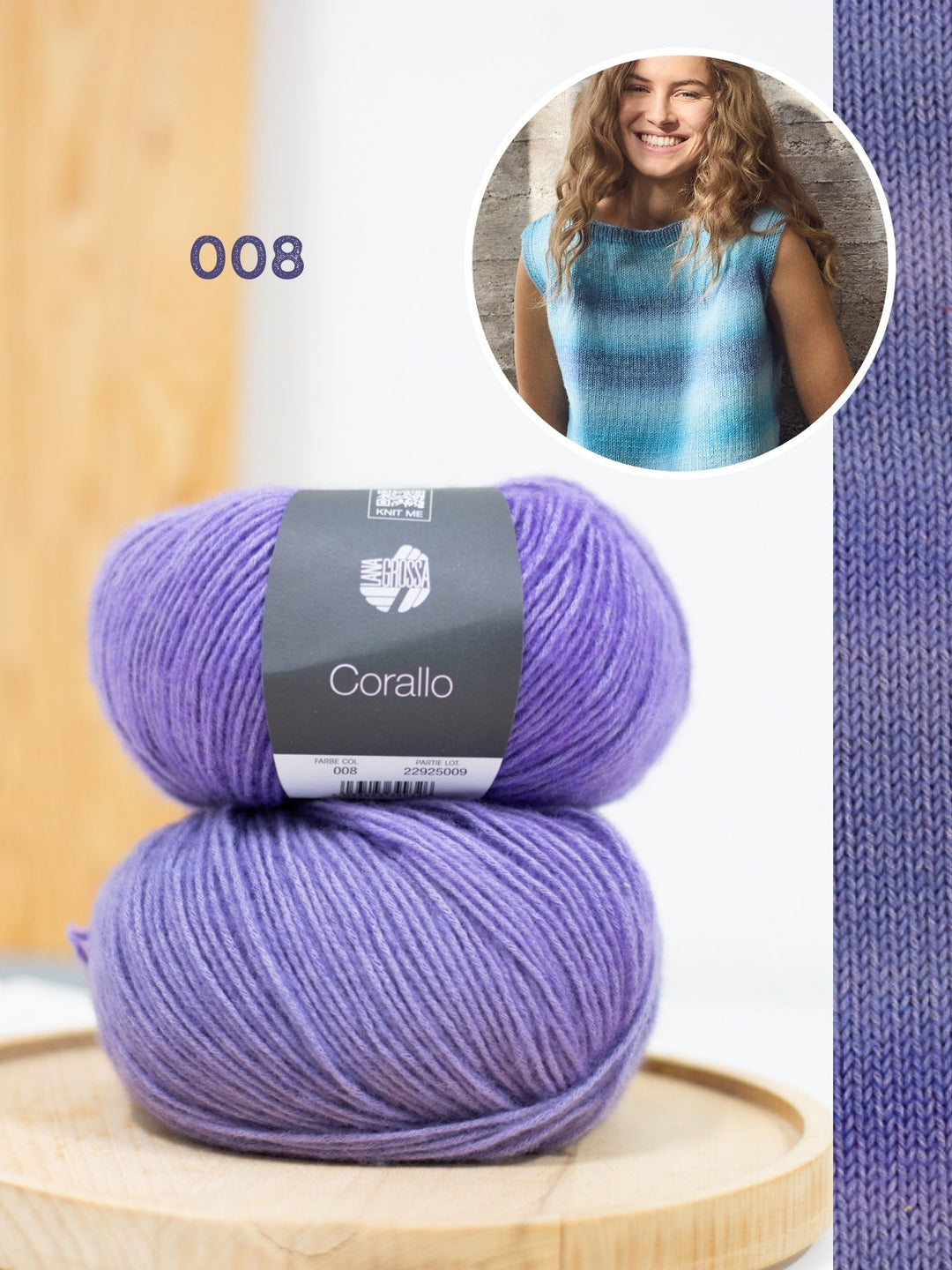 Strickpaket Corallo Pullunder