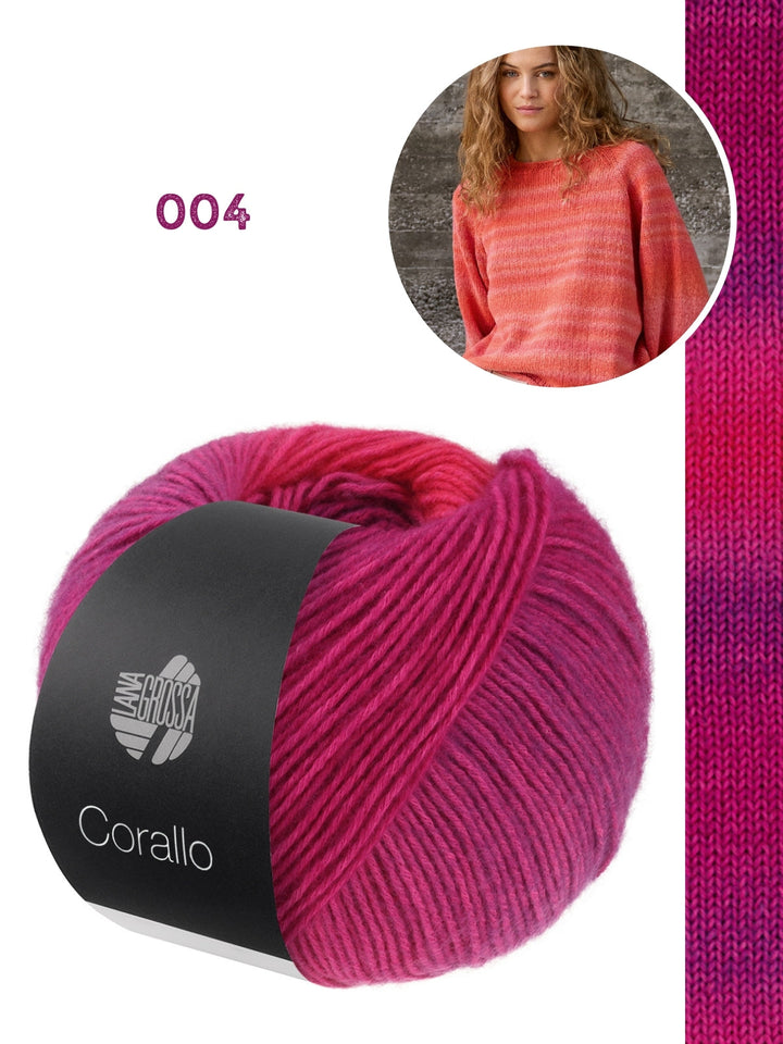 Strickpaket Corallo Pullover
