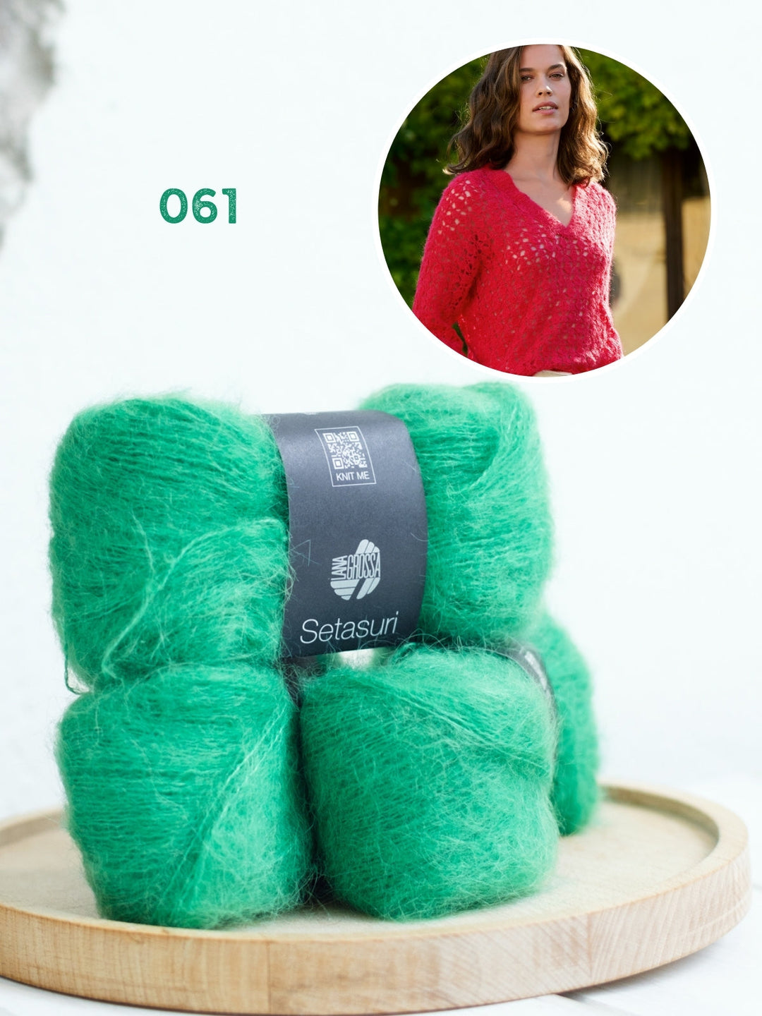 Häkelpaket Setasuri Pulli