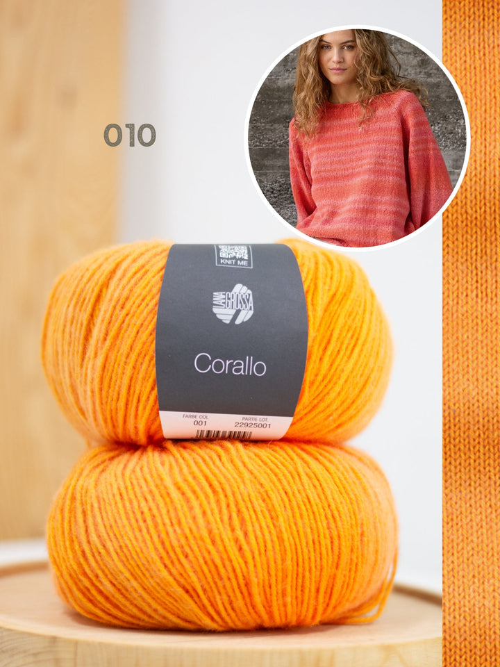 Strickpaket Corallo Pullover