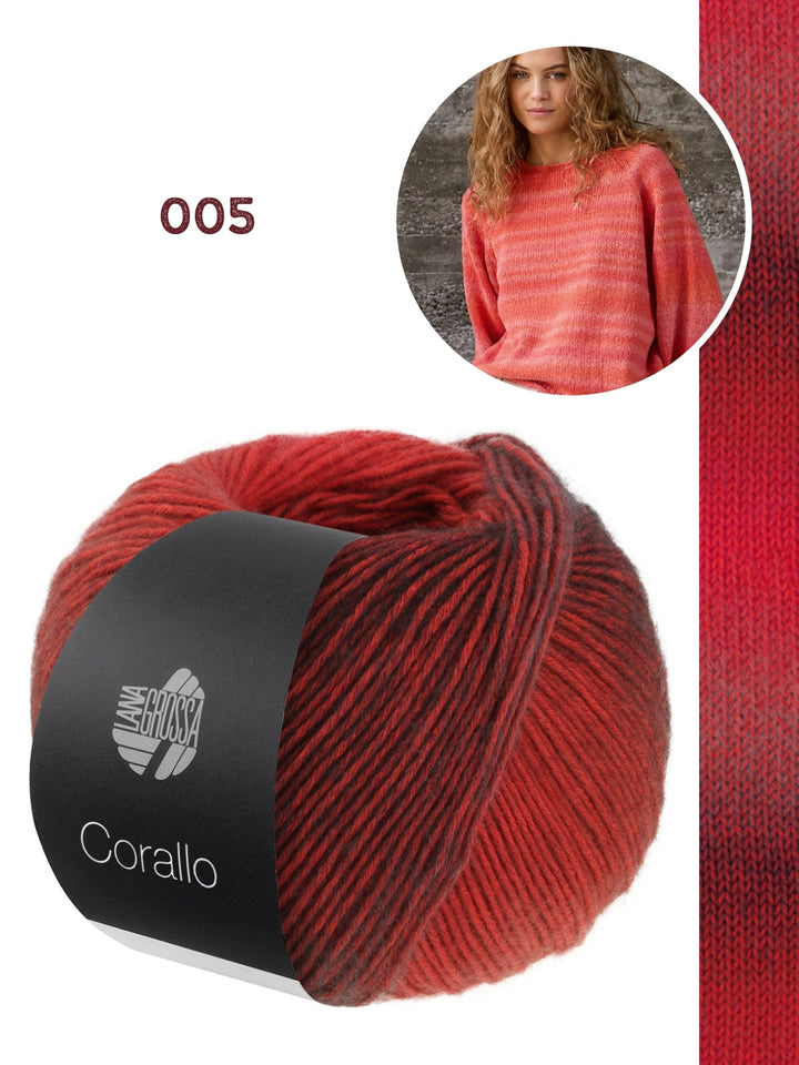 Strickpaket Corallo Pullover