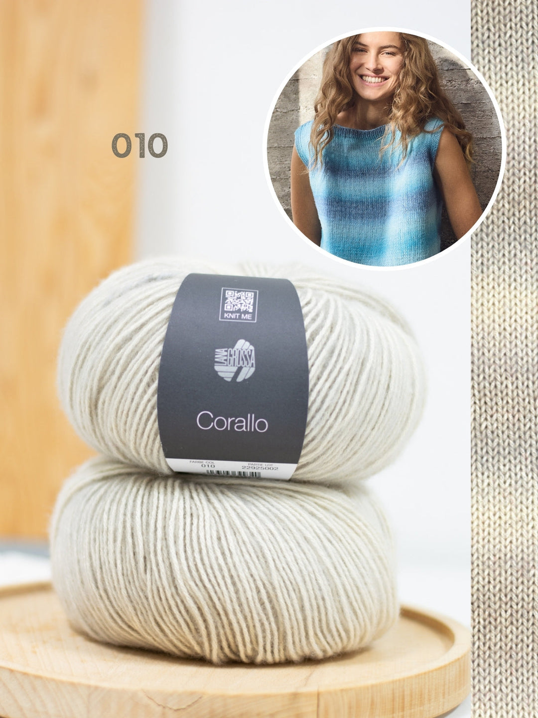 Strickpaket Corallo Pullunder