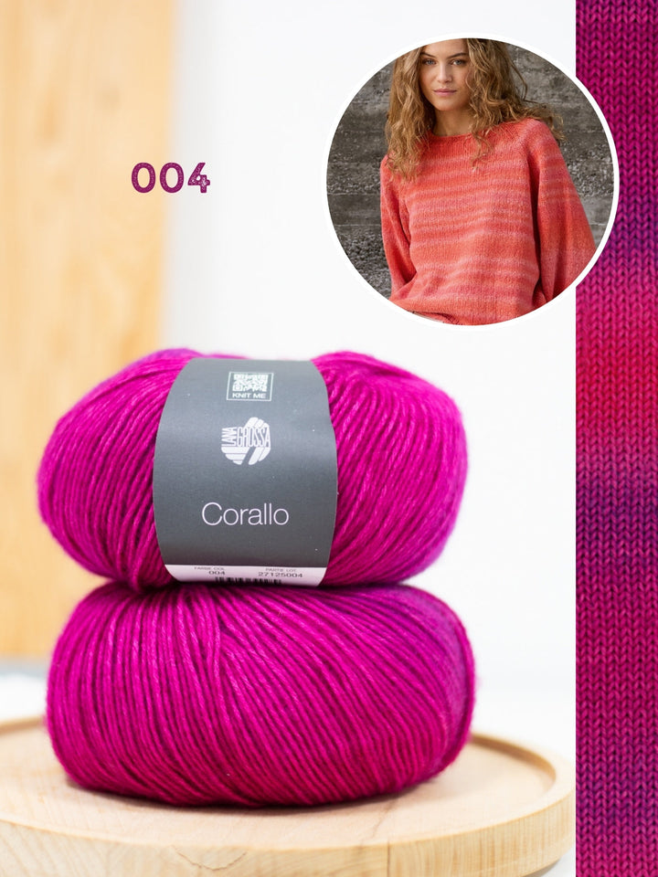 Strickpaket Corallo Pullover