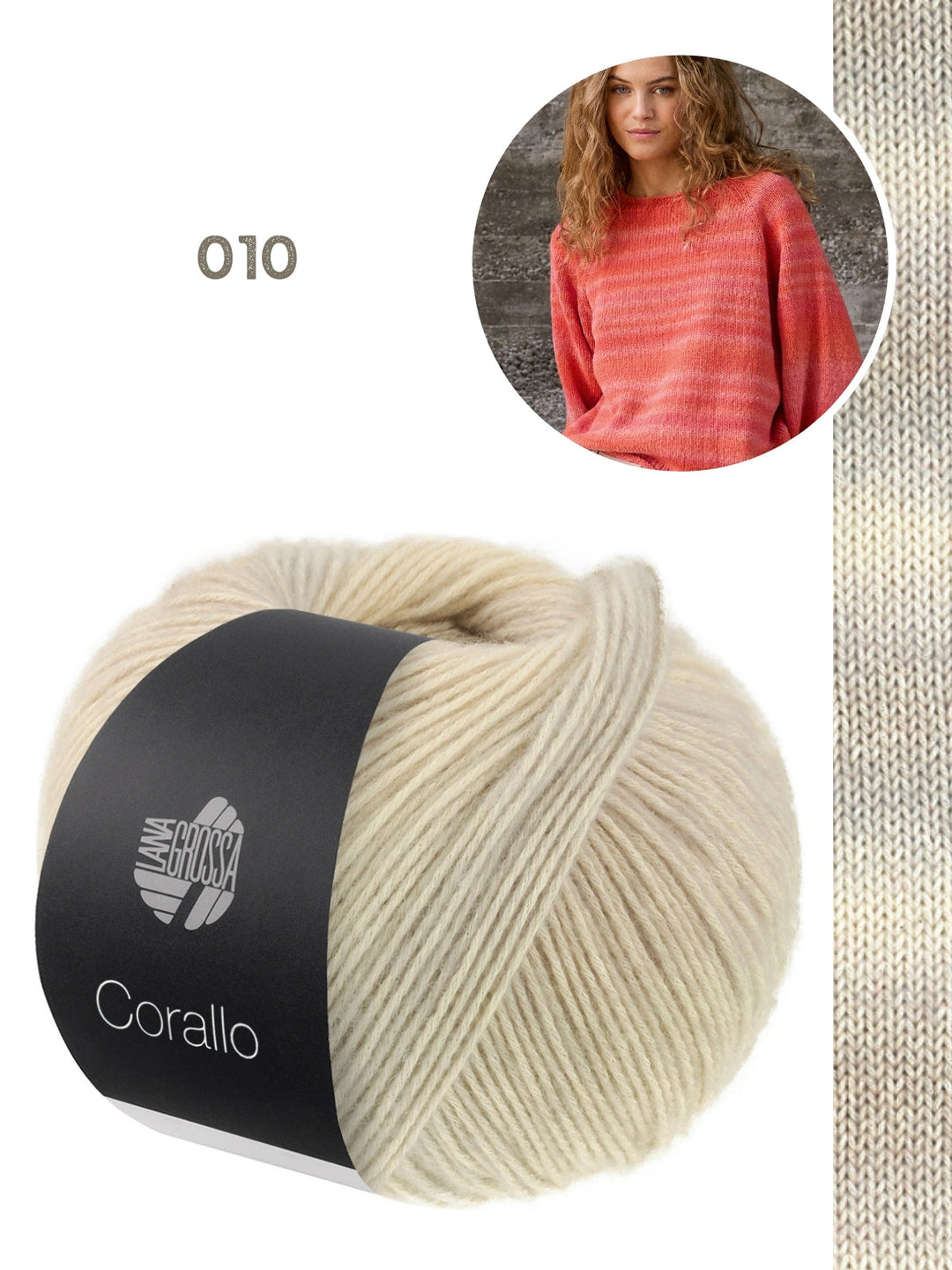 Strickpaket Corallo Pullover