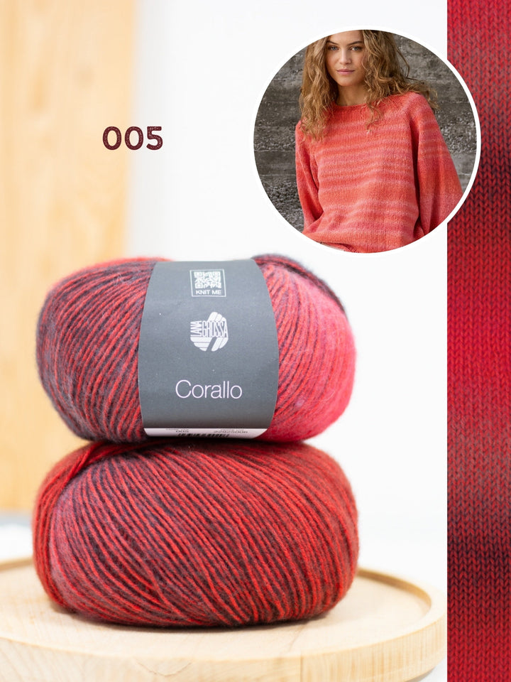 Strickpaket Corallo Pullover