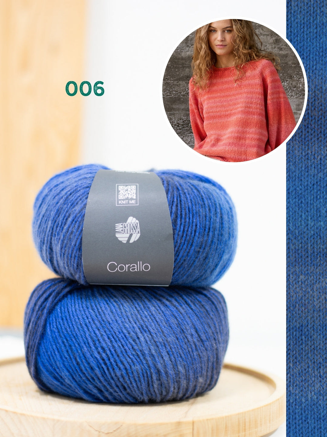 Strickpaket Corallo Pullover