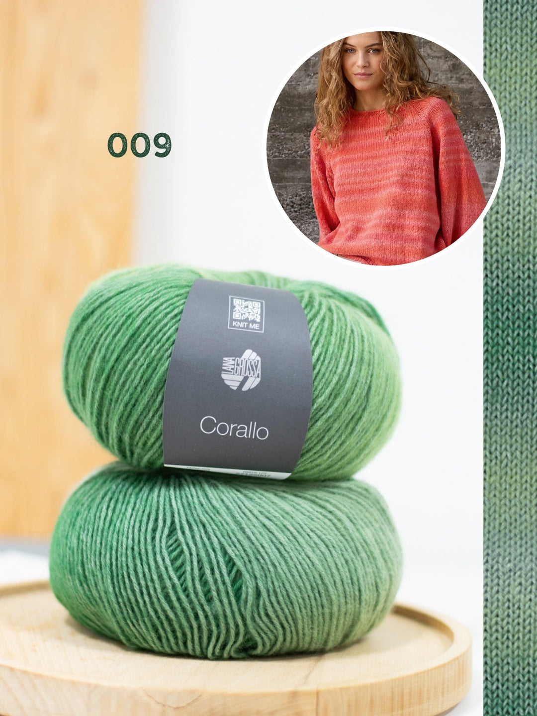 Strickpaket Corallo Pullover