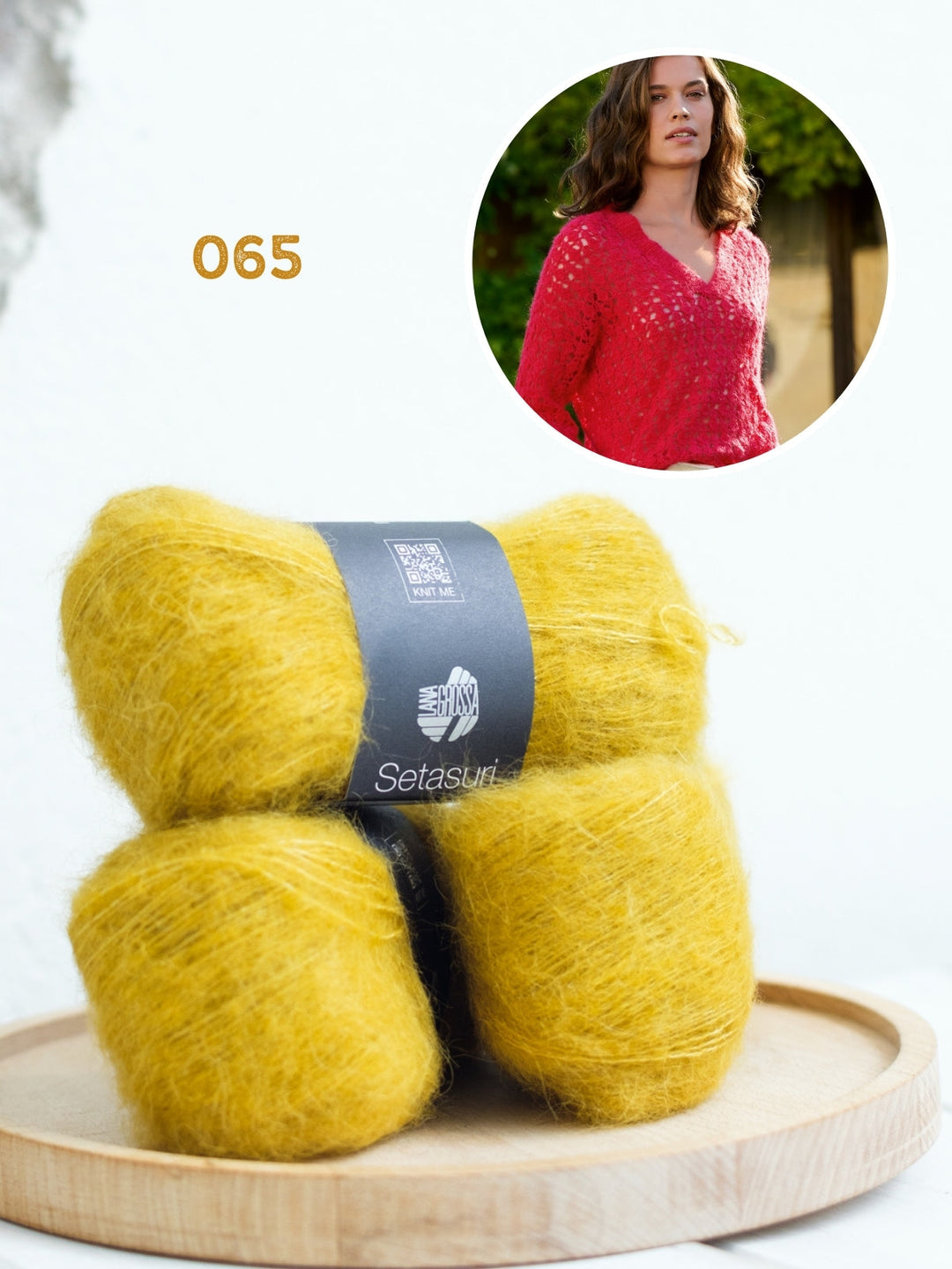 Häkelpaket Setasuri Pulli