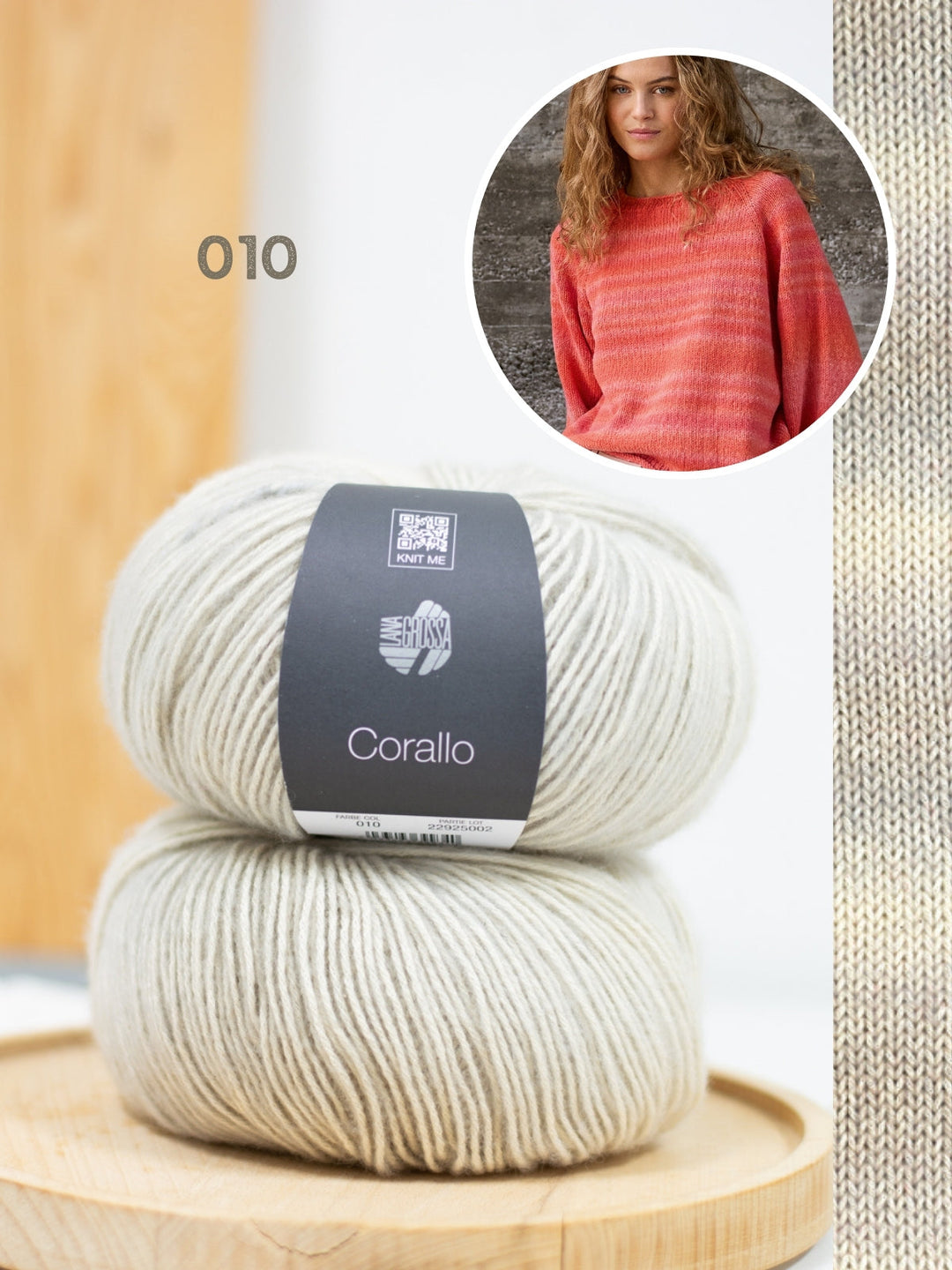Strickpaket Corallo Pullover