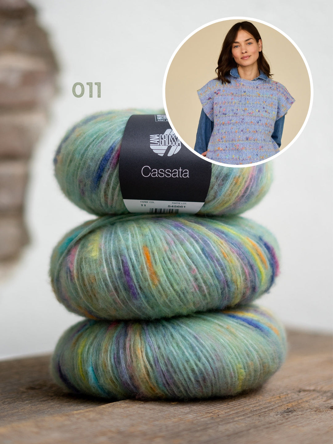 Strickpaket Cassata Pullunder
