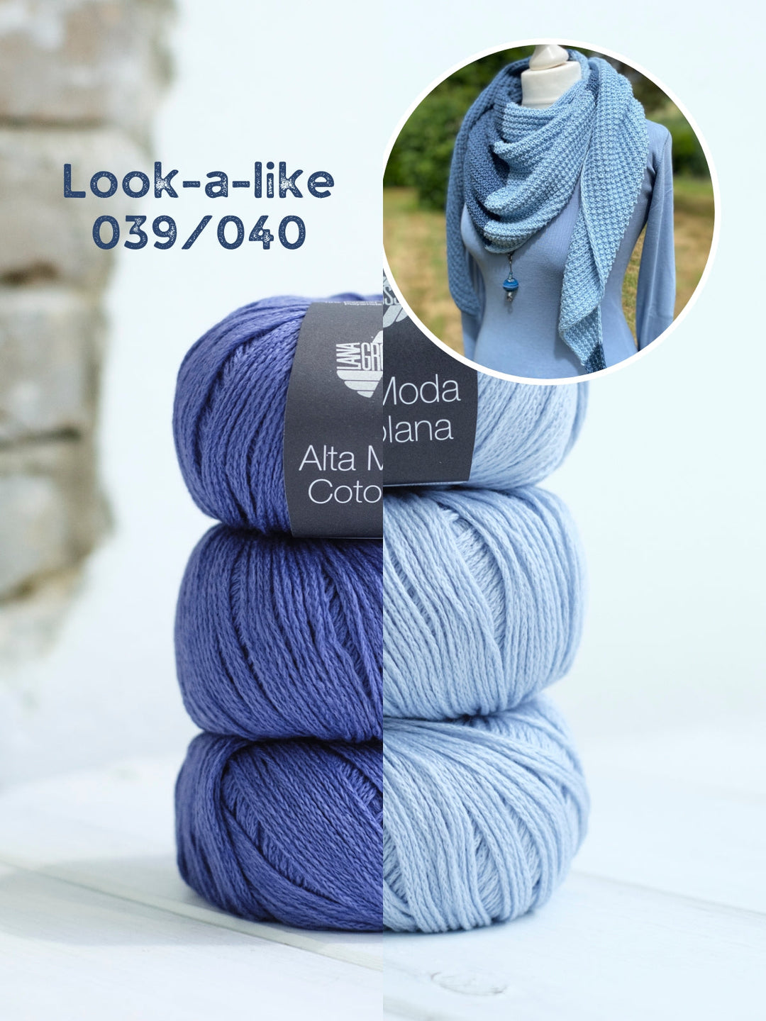 Strickpaket Lizas Tuch Auszeit