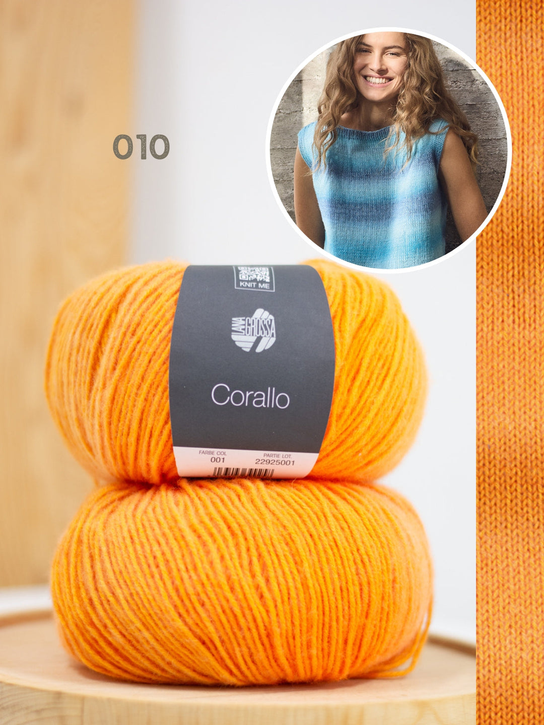 Strickpaket Corallo Pullunder